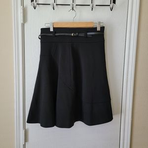 M Missoni Wool A-Line Skirt w/Belt